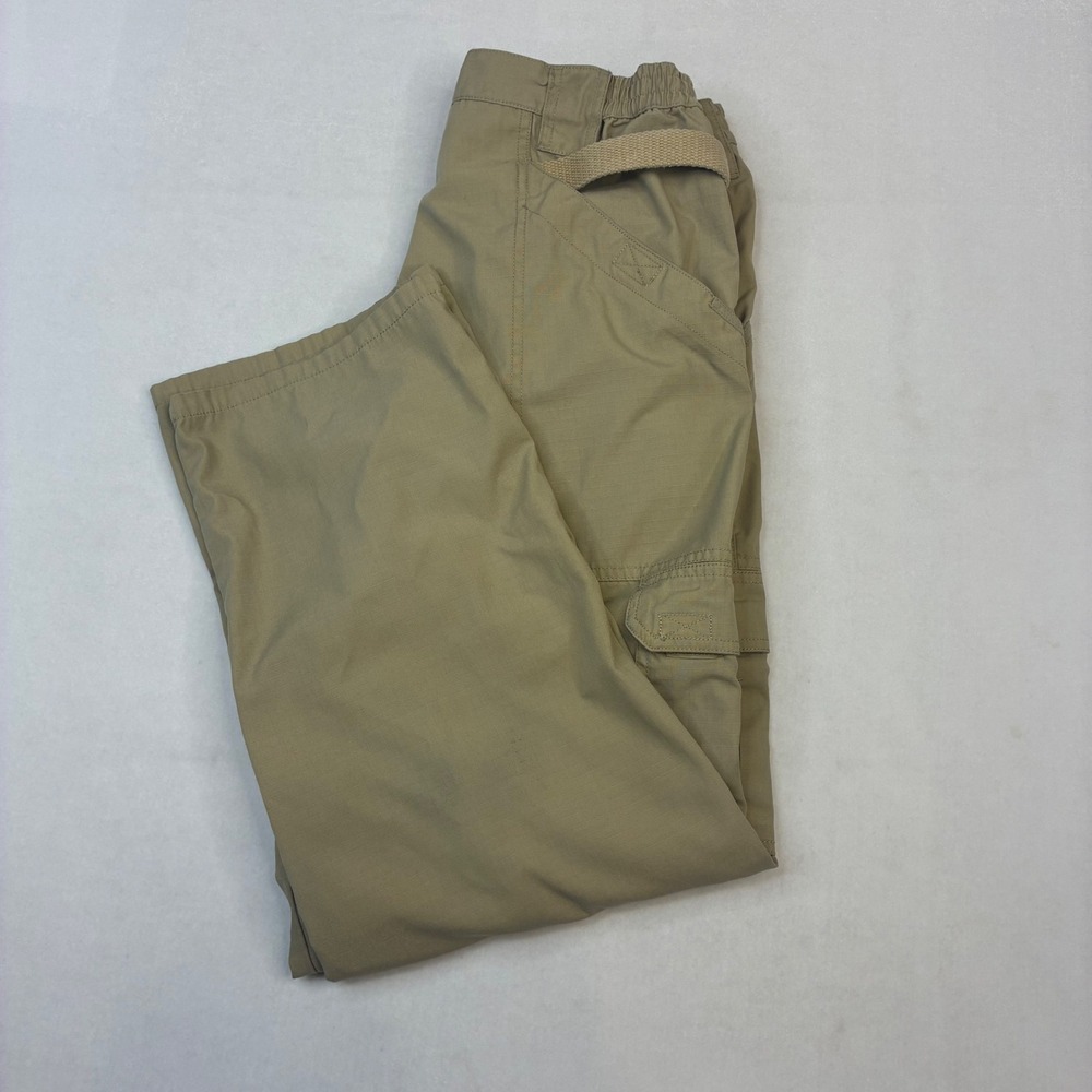 5.11 Tactical Cargo Pants Mens 36x30 Khaki Tan Ripstop Multi-Pocket Work Hiking